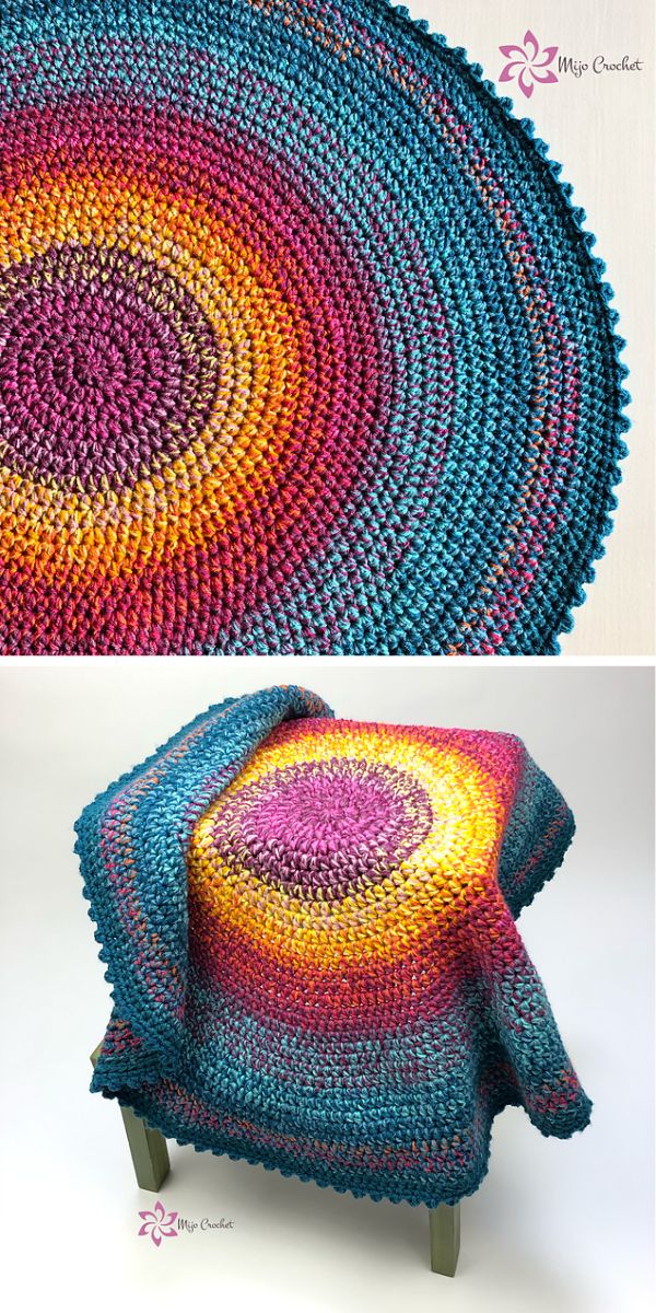 crochet rug free pattern