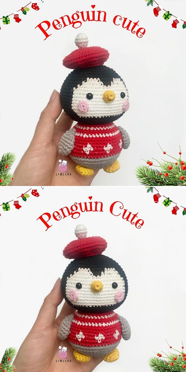 crochet penguin free pattern