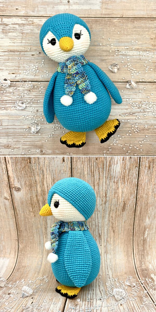 free crochet penguin pattern