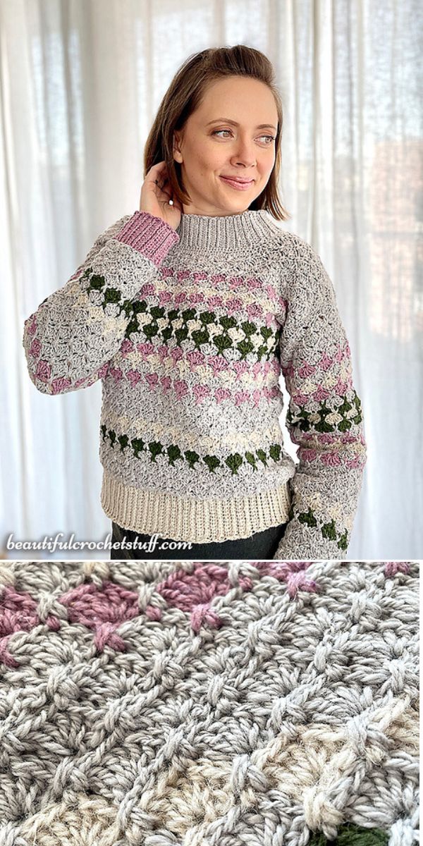 free crochet jumper pattern