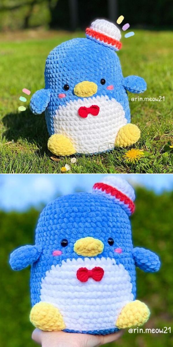 free amigurumi penguin crochet pattern
