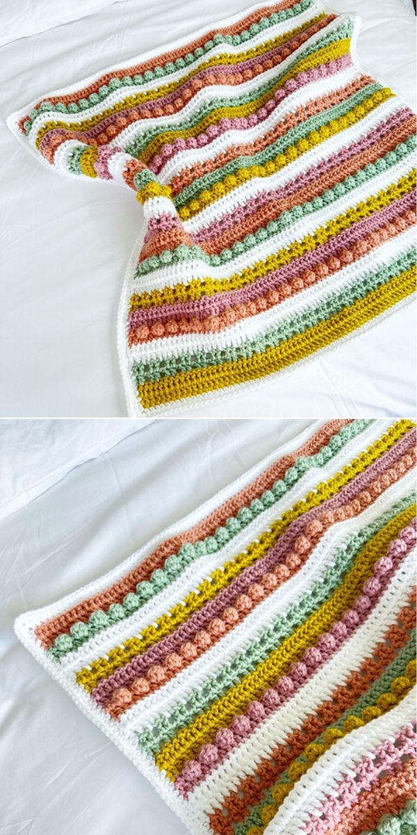 Yasmin Blanket Pattern - Free Crochet Pattern - Truly Crochet