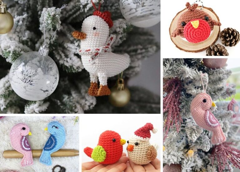Adorable Bird Ornaments