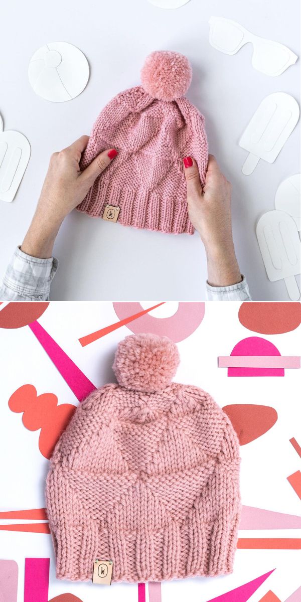 free knitted beanie pattern