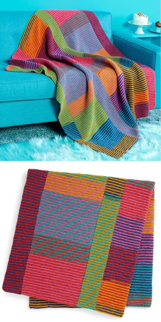 knitted blanket free pattern
