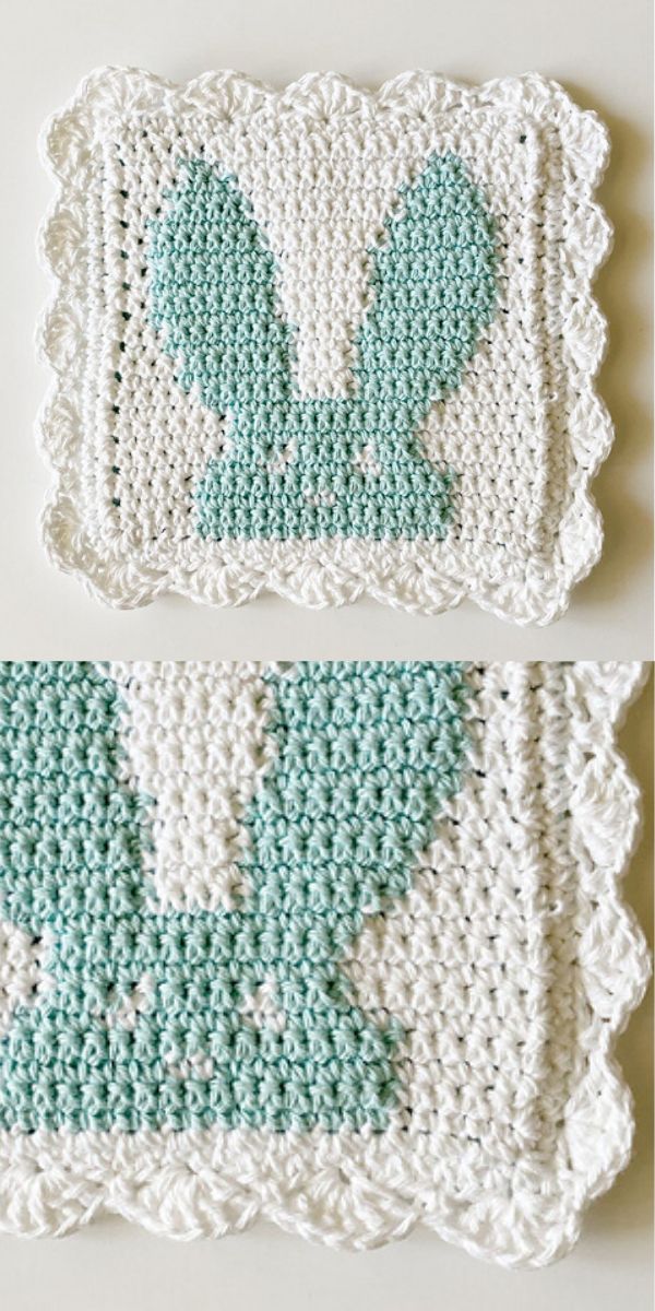 free crochet pot holder pattern