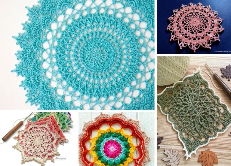 Dazzling Doilies Free Crochet Patterns