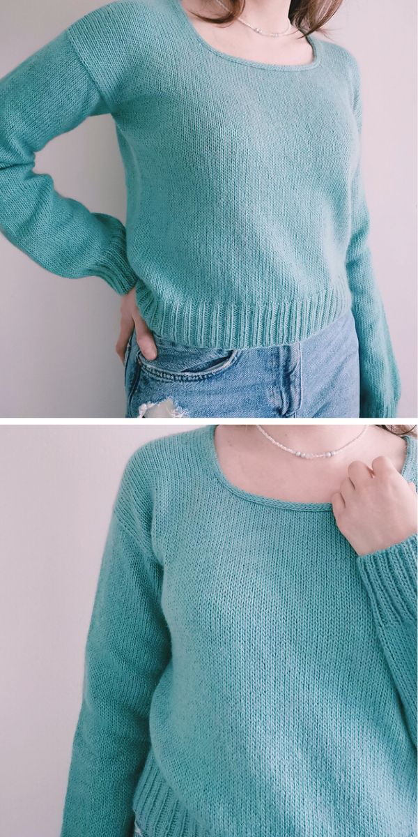 free knitted pullover pattern