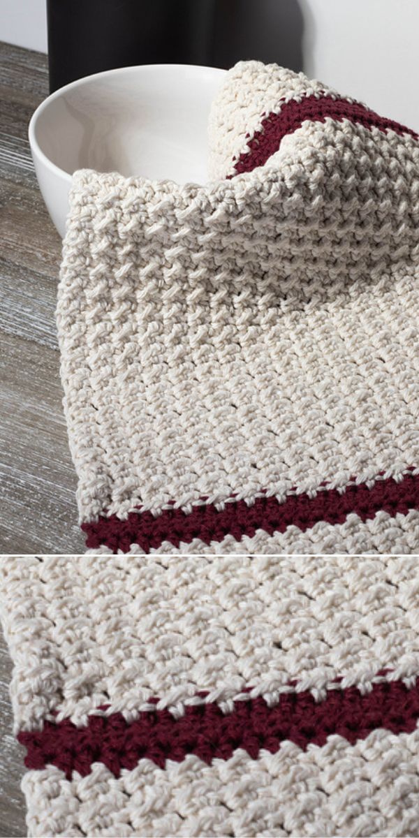 free crochet dishtowel pattern