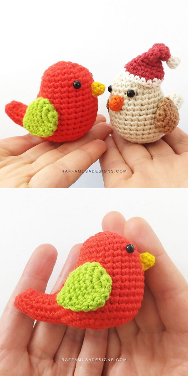 free amigurumi bird crochet pattern
