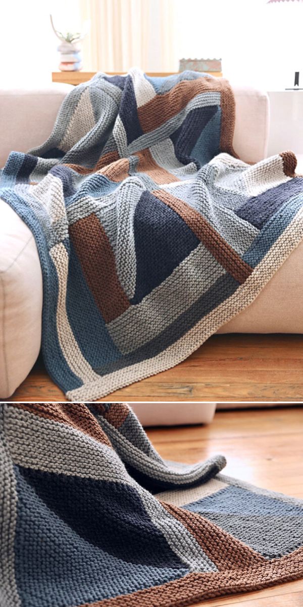 blanket free knitting pattern