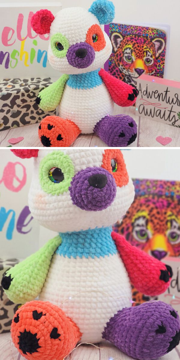 free crochet panda amigurumi pattern