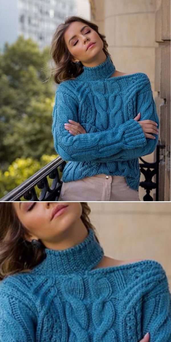 knitted pullover free pattern