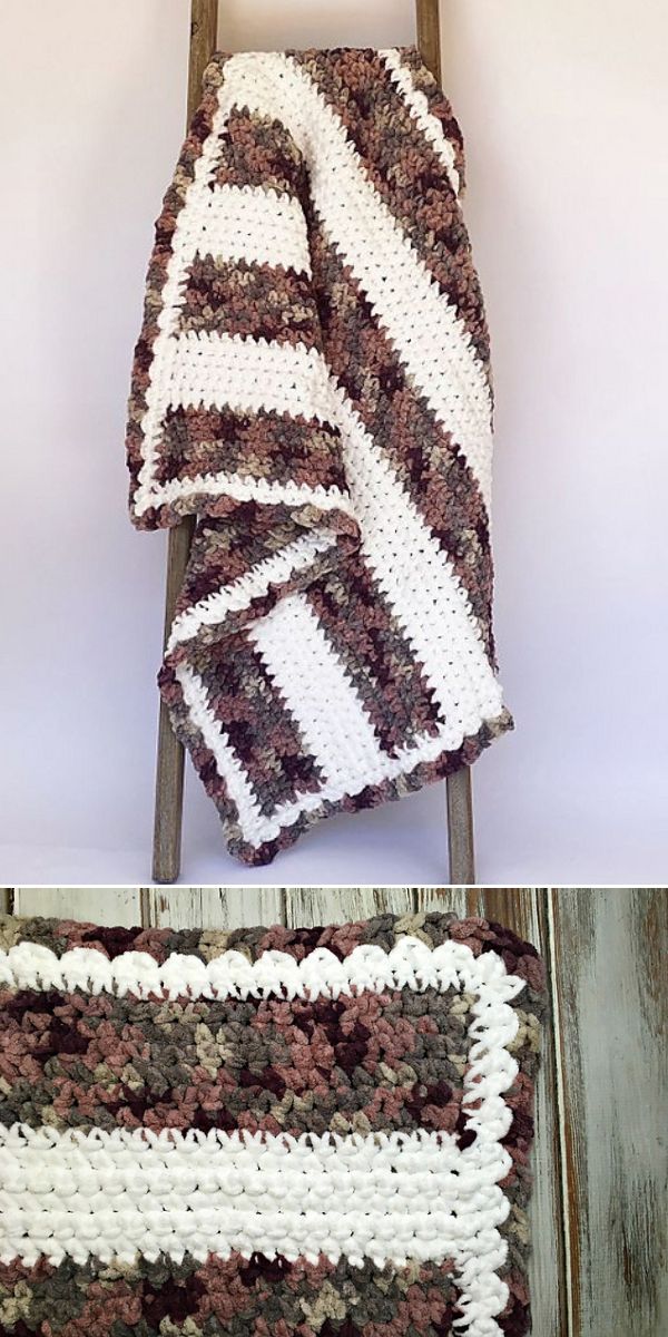 baby blanket free crochet pattern