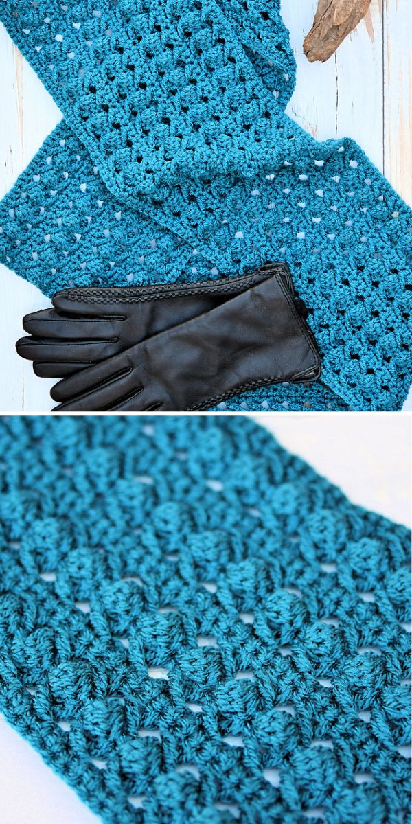crochet scarf free pattern