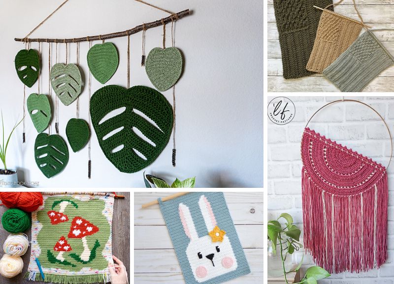 Spring Home Decor Free Crochet Patterns Round Up — Stitch & Hustle