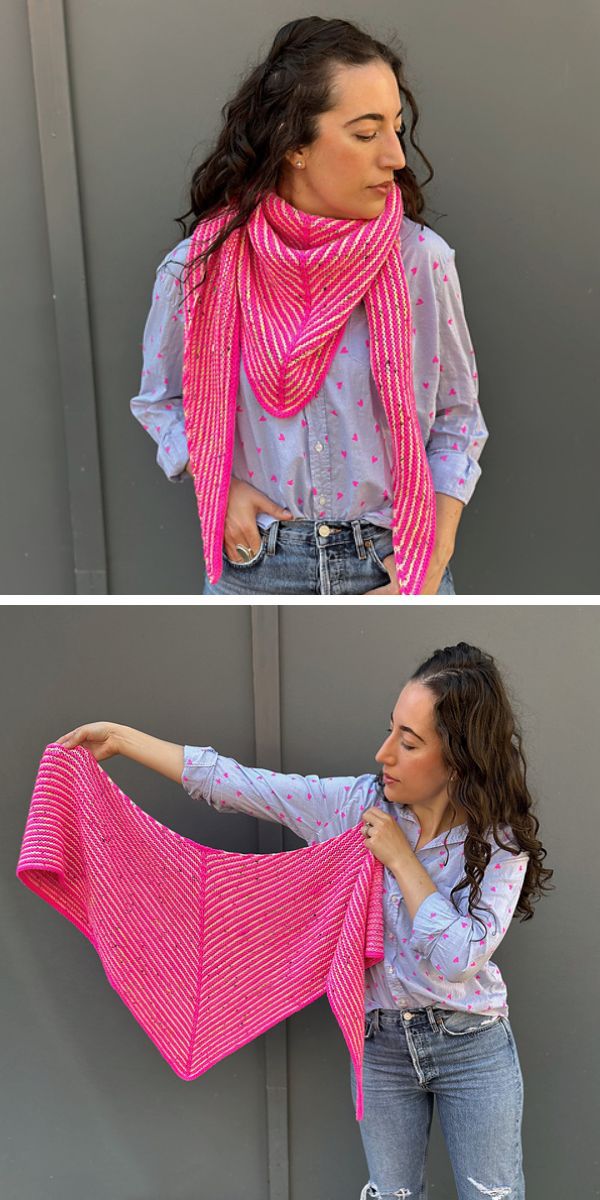 knitted shawl free pattern