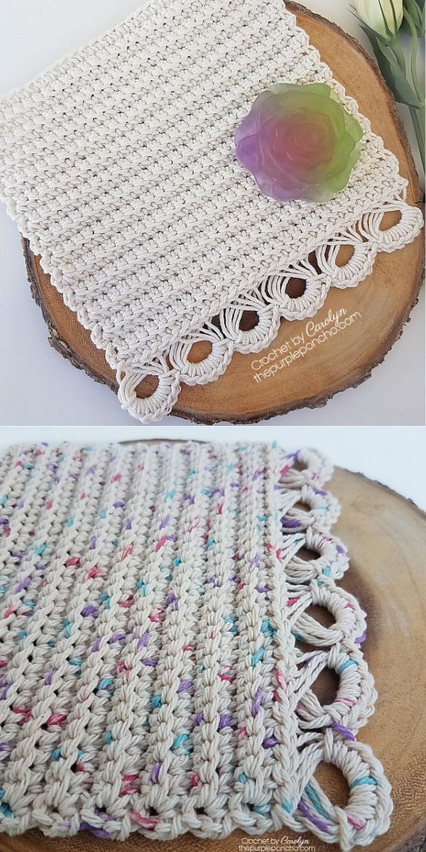 free crochet washcloth pattern