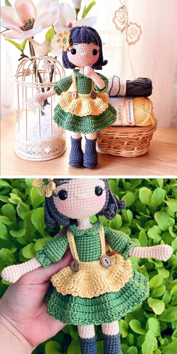 doll amigurumi free crochet pattern