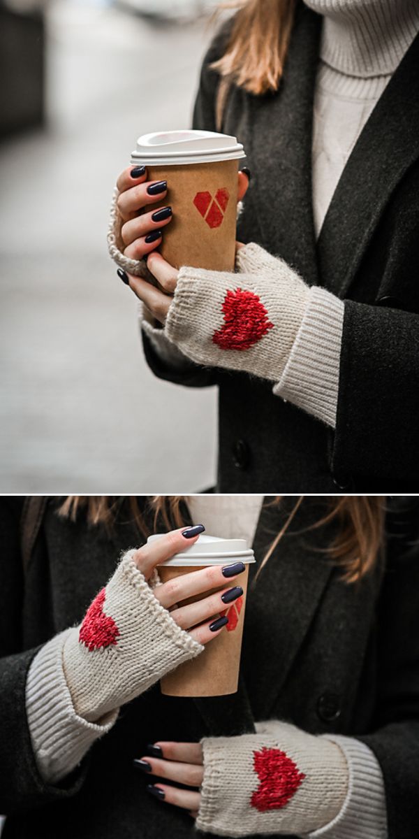 fingerless mitts free knitting pattern