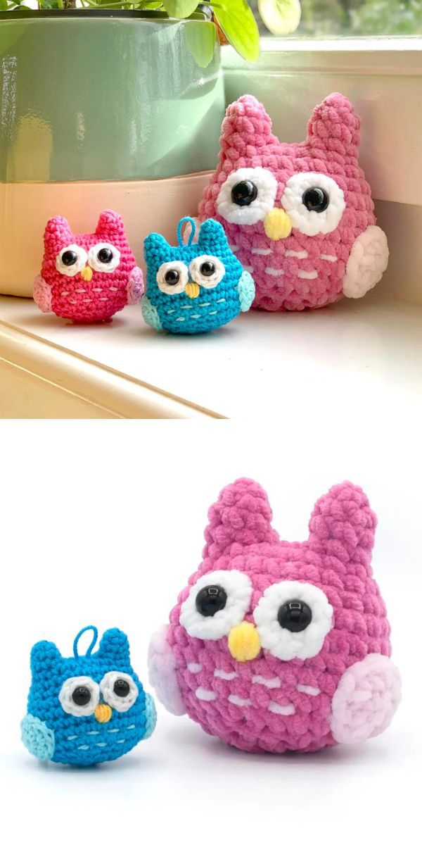 owl amigurumi free crochet pattern