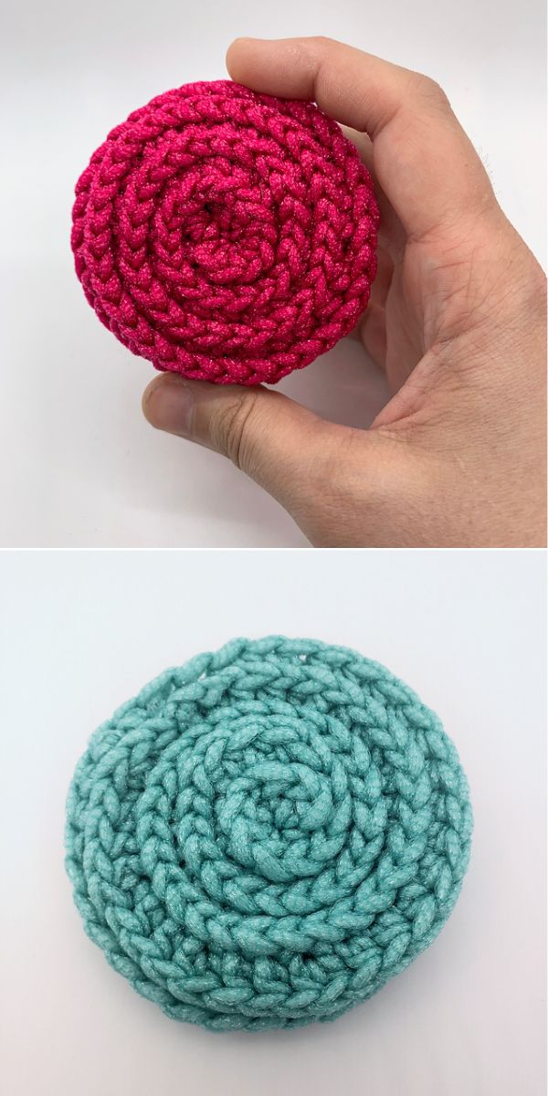 kitchen scrubber free crochet pattern