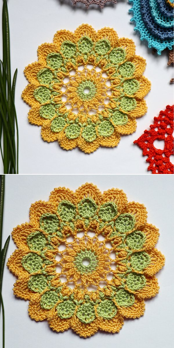 crochet doily free pattern