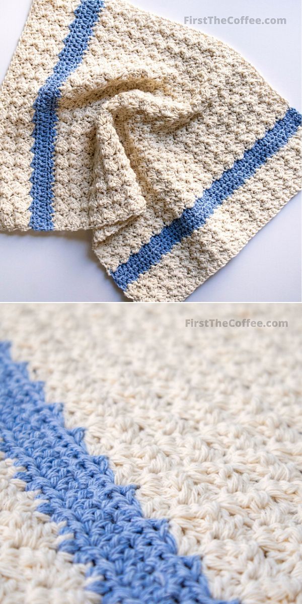free crochet Dish Towel pattern