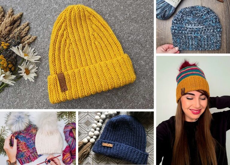 24 Trendy Crochet Hats to Wear with Autumn and Winter Outfits