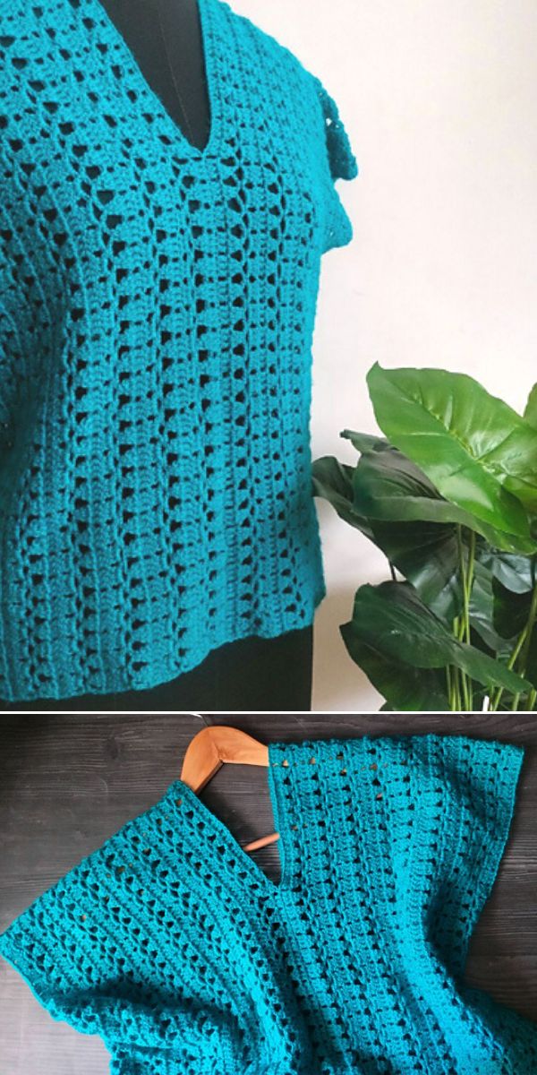 free crochet summer top pattern