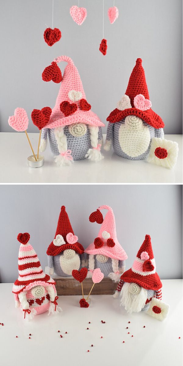 free gnome amigurumi crochet pattern