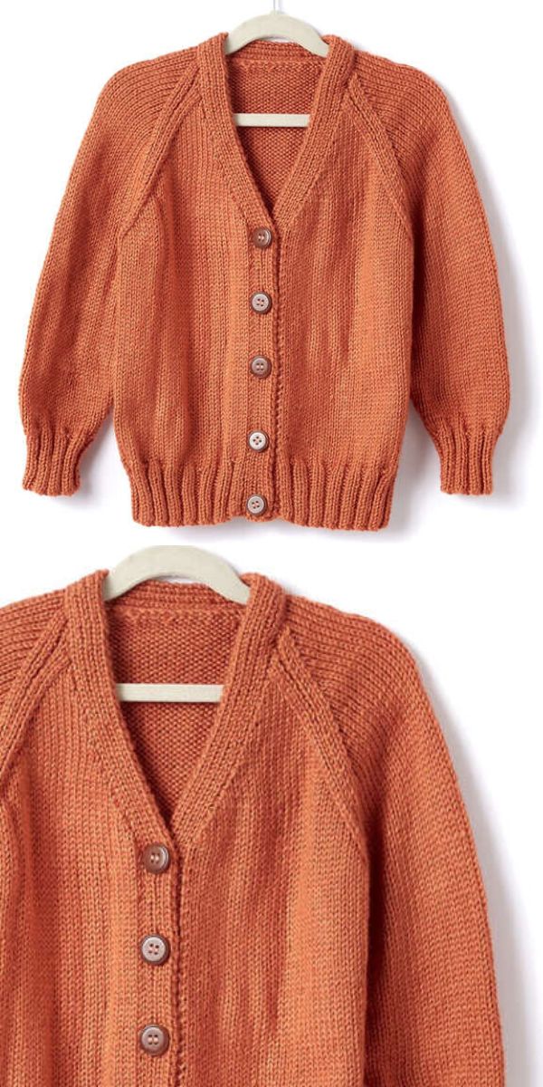 knitted cardi free pattern