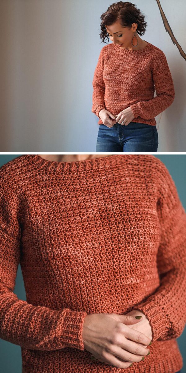 free crochet pullover pattern