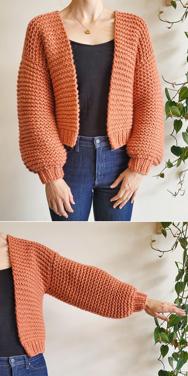 knitted cardigan free pattern