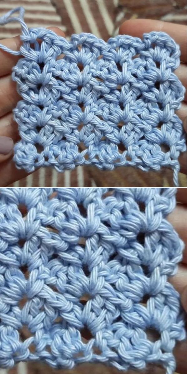 Crochet tulip Stitch free tutorial