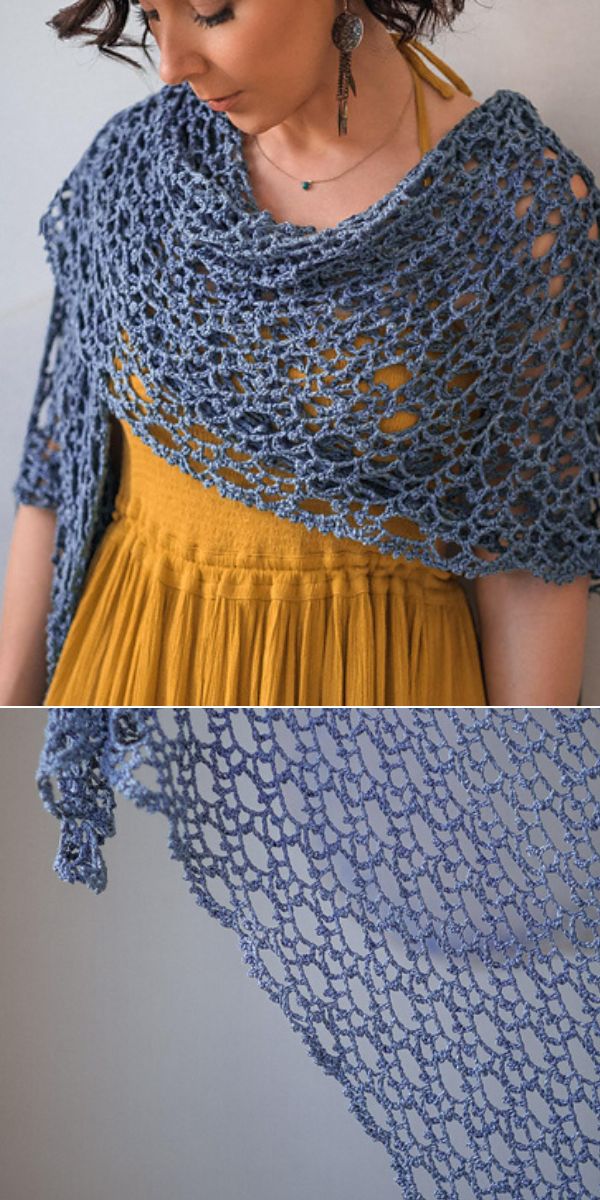 free crochet lace scarf pattern