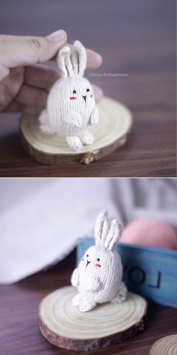 knitted bunny free pattern