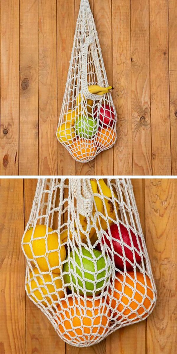 fruit hanger free crochet pattern