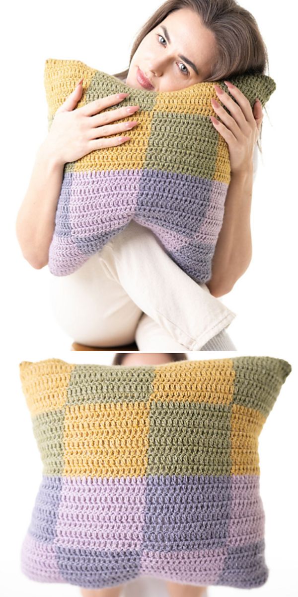 crochet pillow free pattern