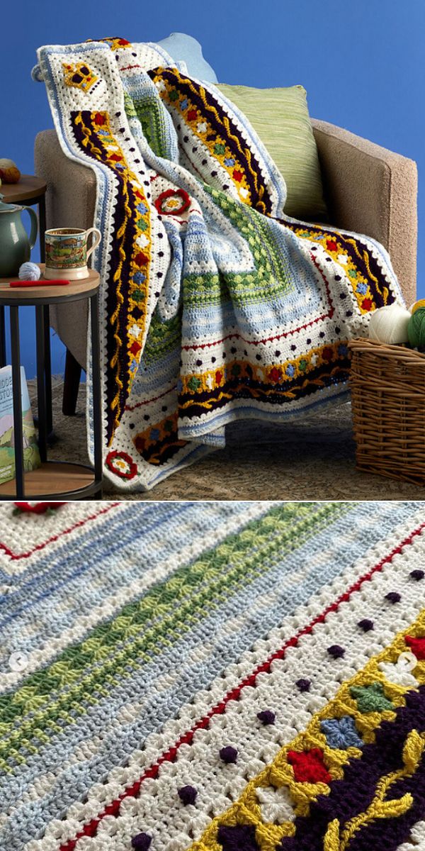 blanket CAL free crochet pattern