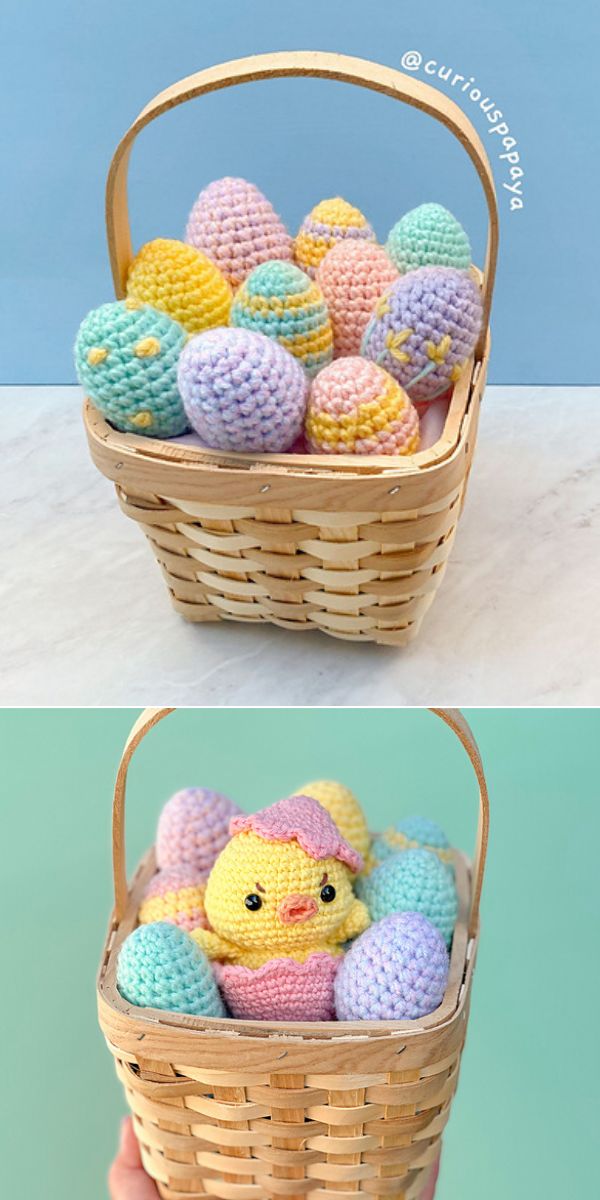 amigurumi easter egg free crochet pattern