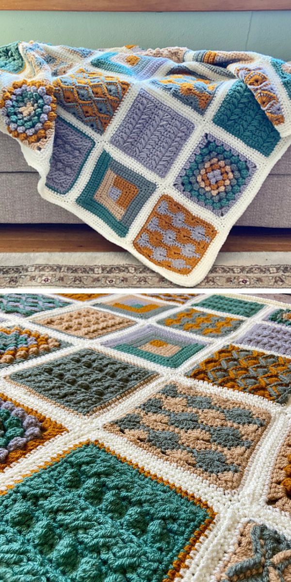 free crochet chunky throw pattern