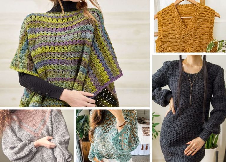 10 Crochet Clothes Ideas For Modern Wardrobe