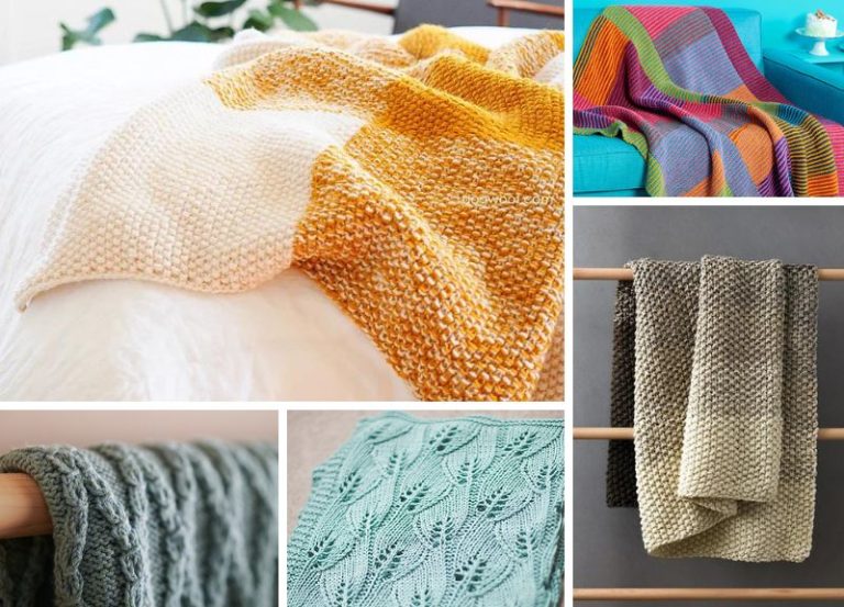 25 Most Wanted Knitted Blanket Patterns
