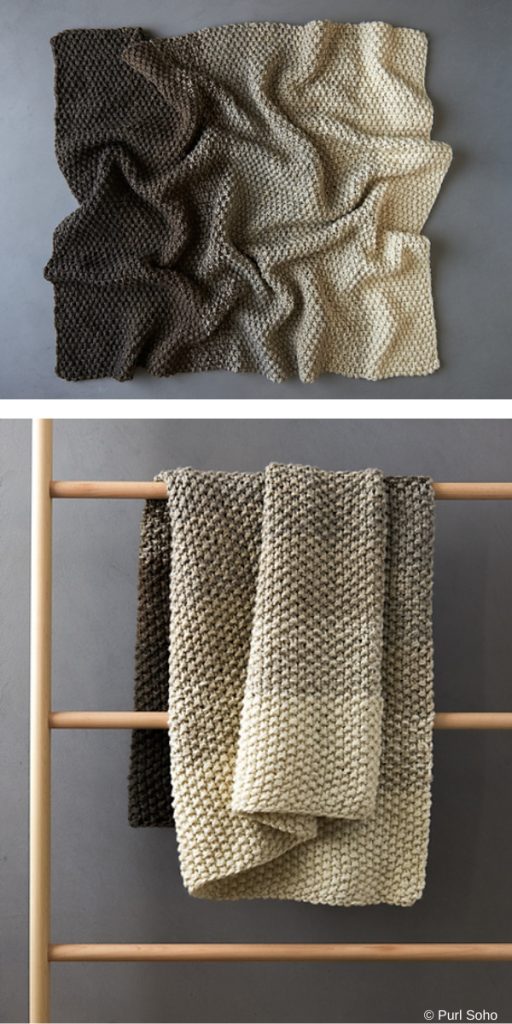 knit blanket free pattern