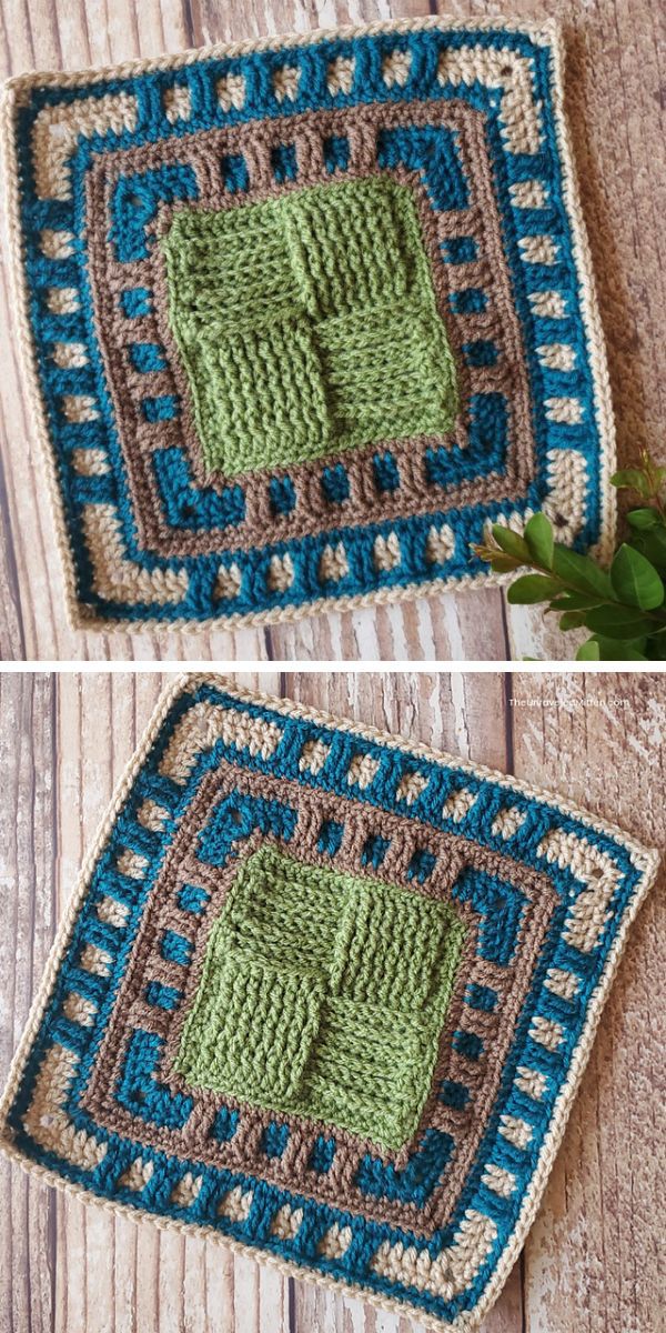 crochet square free pattern