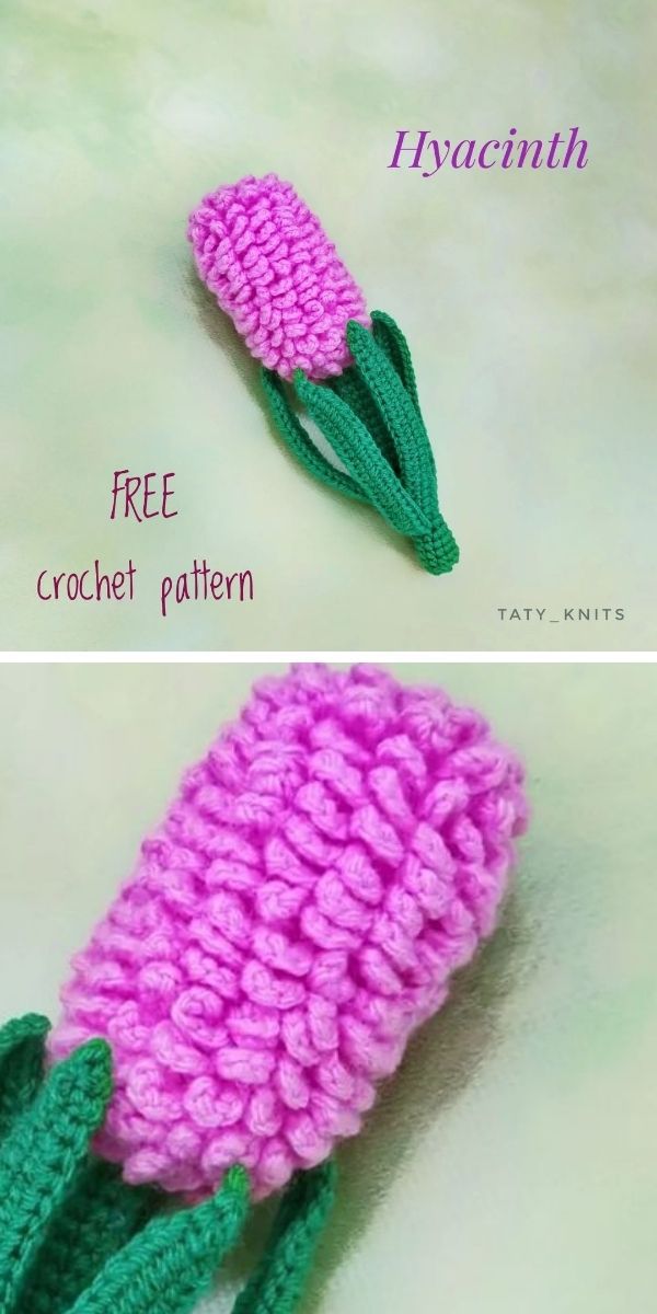 Crochet Hyacinth free pattern