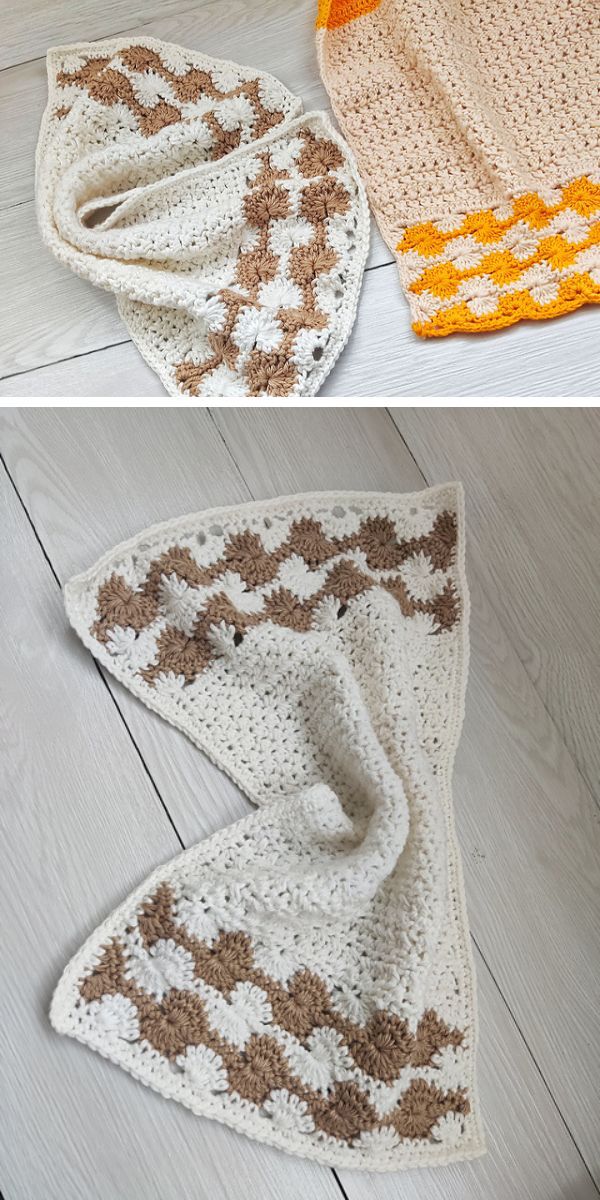 crochet kitchen towel free pattern