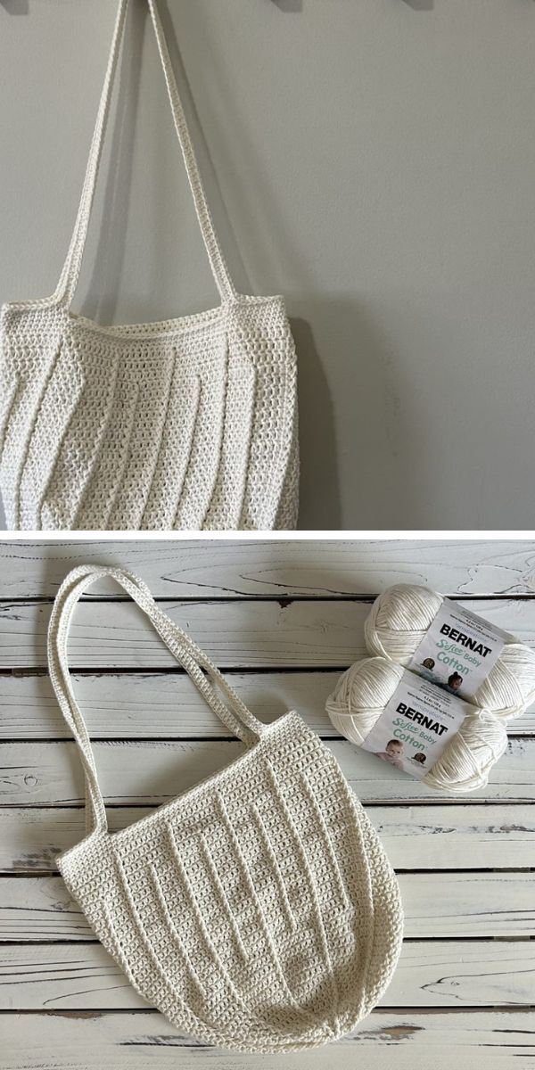 free crochet tote pattern