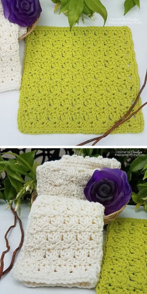 free crochet washcloth pattern